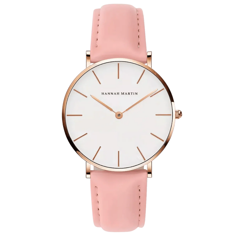Reloj de señora Rose Gold Cardiff 36mm - Hannah Martin