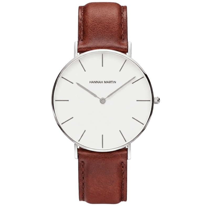 Reloj Hombre Glasgow Blanco 40mm - Hannah Martin