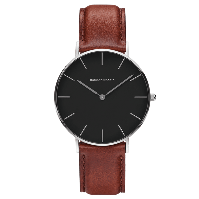 Reloj Hombre Glasgow Negro 40mm - Hannah Martin