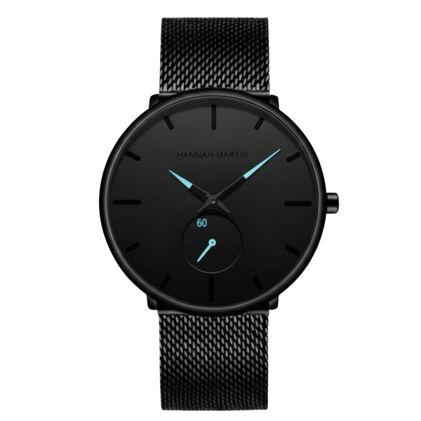 Reloj Hombre Negro Sheffield 40mm - Hannah Martin