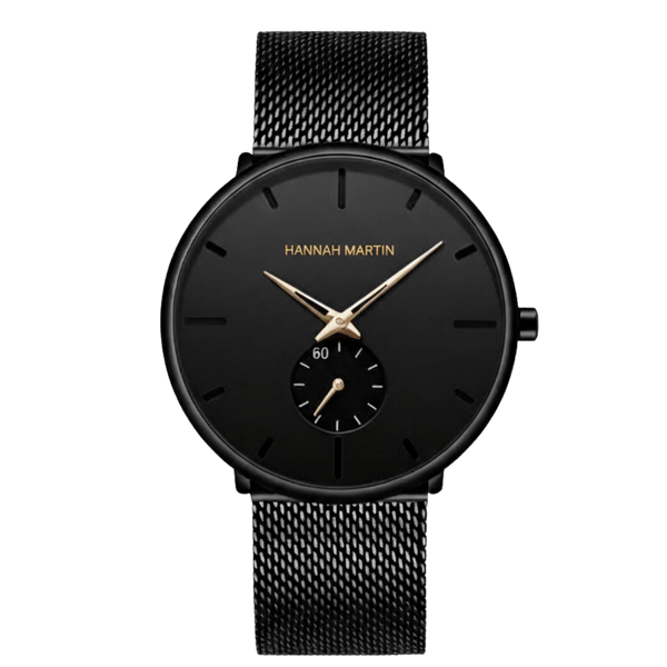 Reloj Hombre Negro Sheffield 40mm - Hannah Martin