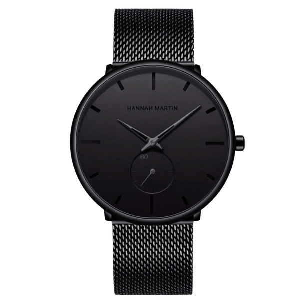 Reloj Hombre Negro Sheffield 40mm - Hannah Martin