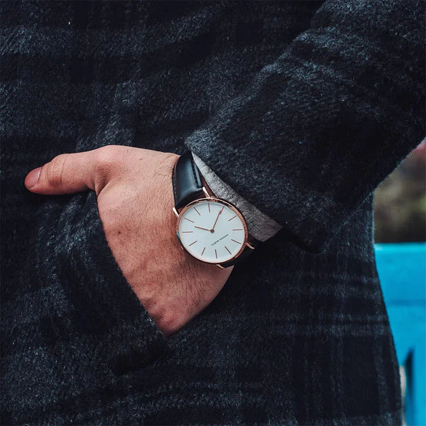 Reloj Hombre York Blanco 40mm - Hannah Martin