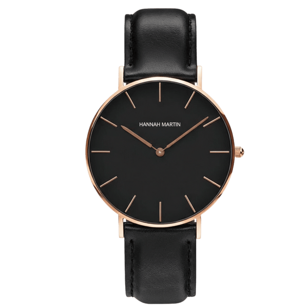Reloj Hombre York Negro 40mm - Hannah Martin