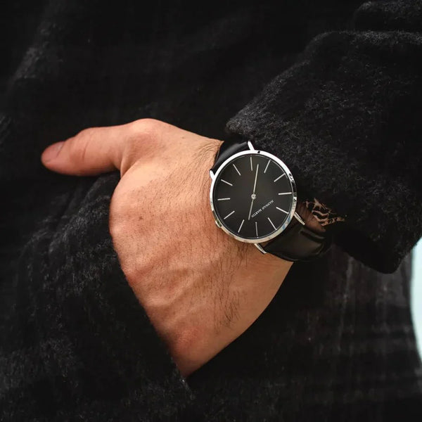 Reloj Hombre York Negro 40mm - Hannah Martin