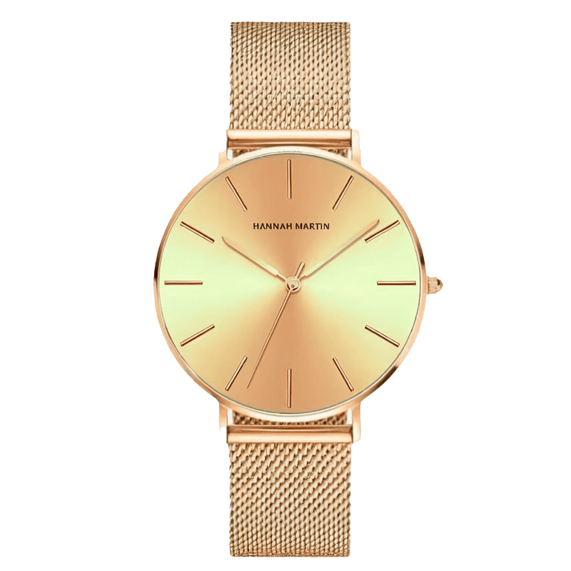 Reloj Mujer Dorado Darfield 36mm - Hannah Martin