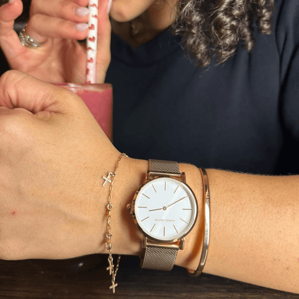 Reloj Mujer Dorado Darfield 36mm - Hannah Martin