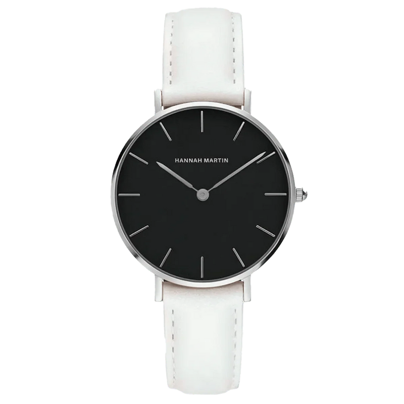 Reloj Mujer Negro Cardiff 36mm - Hannah Martin