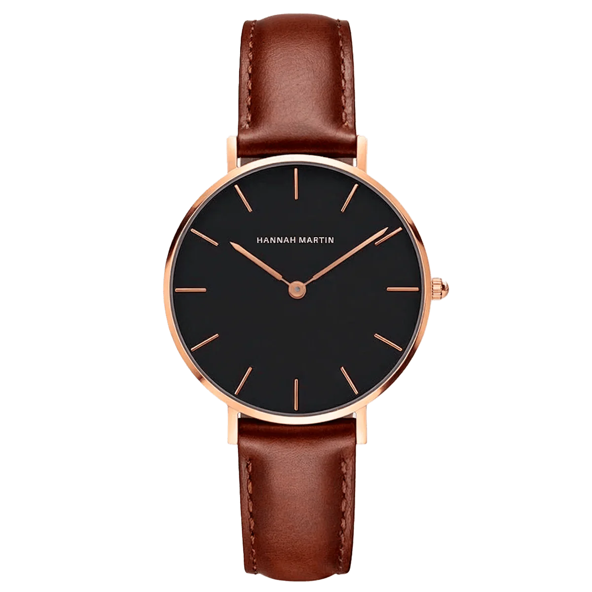 Reloj Mujer Negro Chester 36mm - Hannah Martin