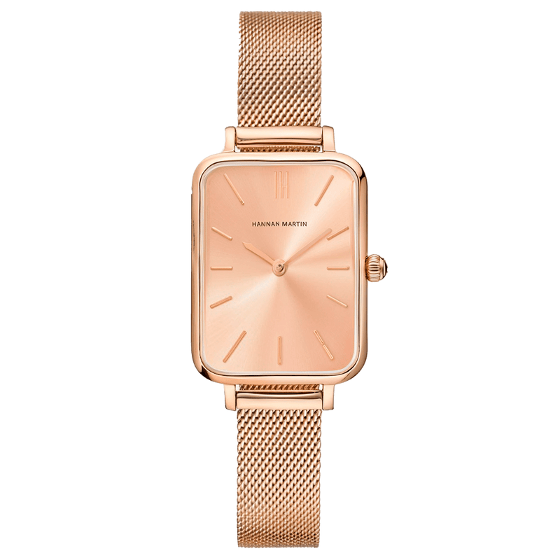 Reloj Mujer Rosado Oro Vindemia - Hannah Martin