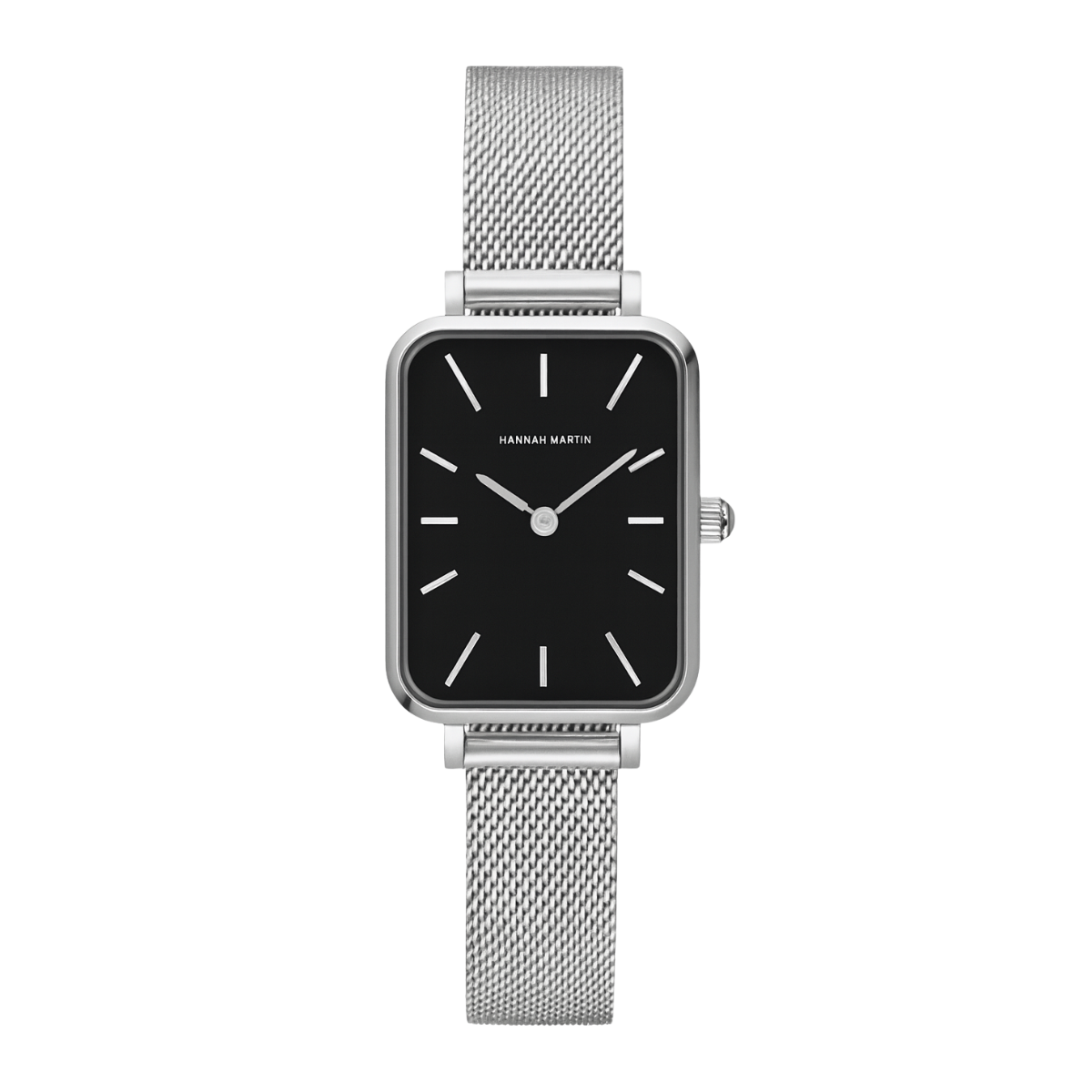 Reloj Mujer Negro y Plata Vindemia