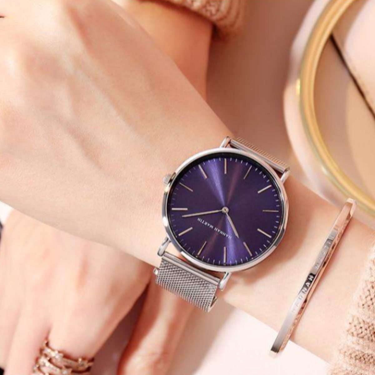 Pulsera Para Mujer Plata