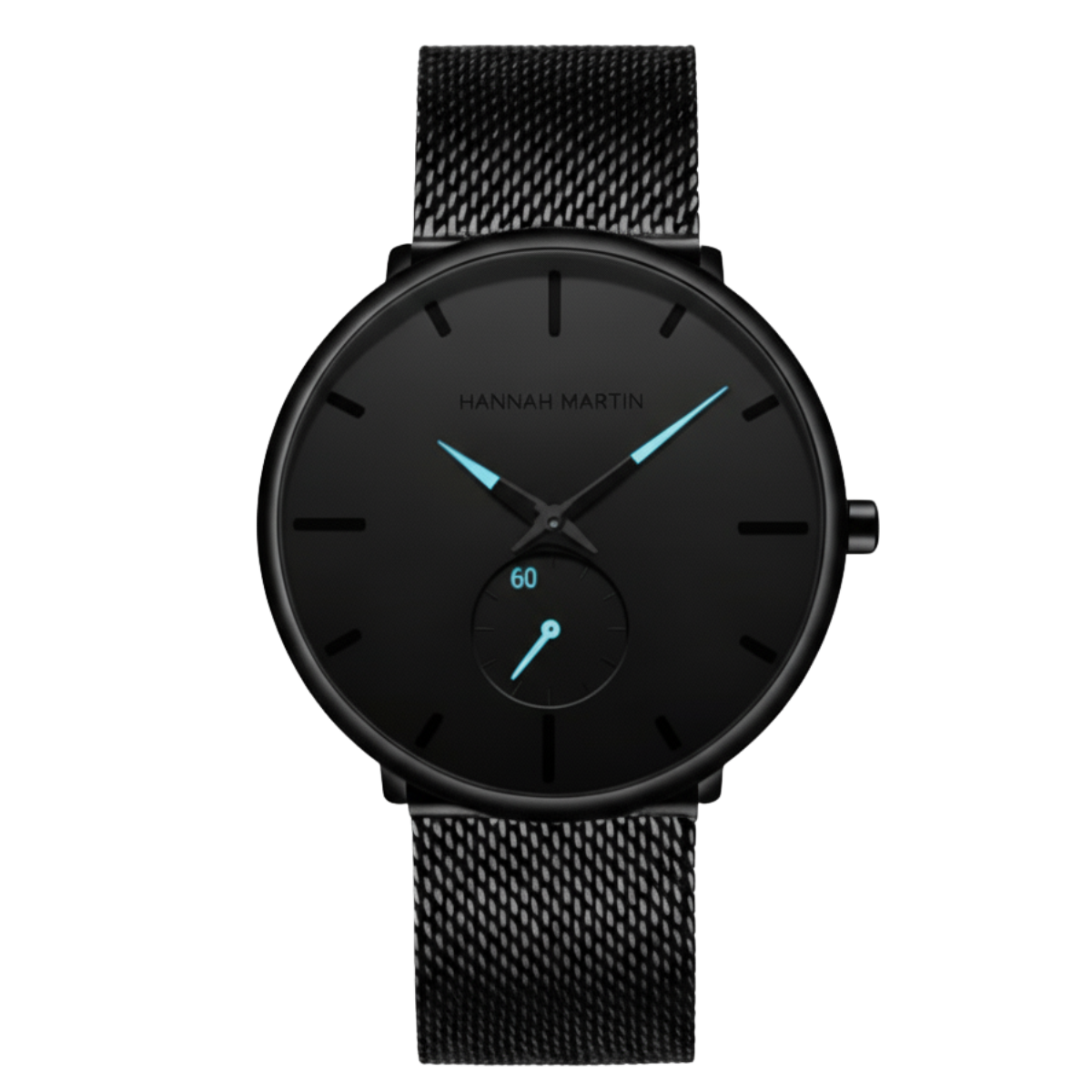 Reloj Hombre Sheffield Negro y Azul 40mm