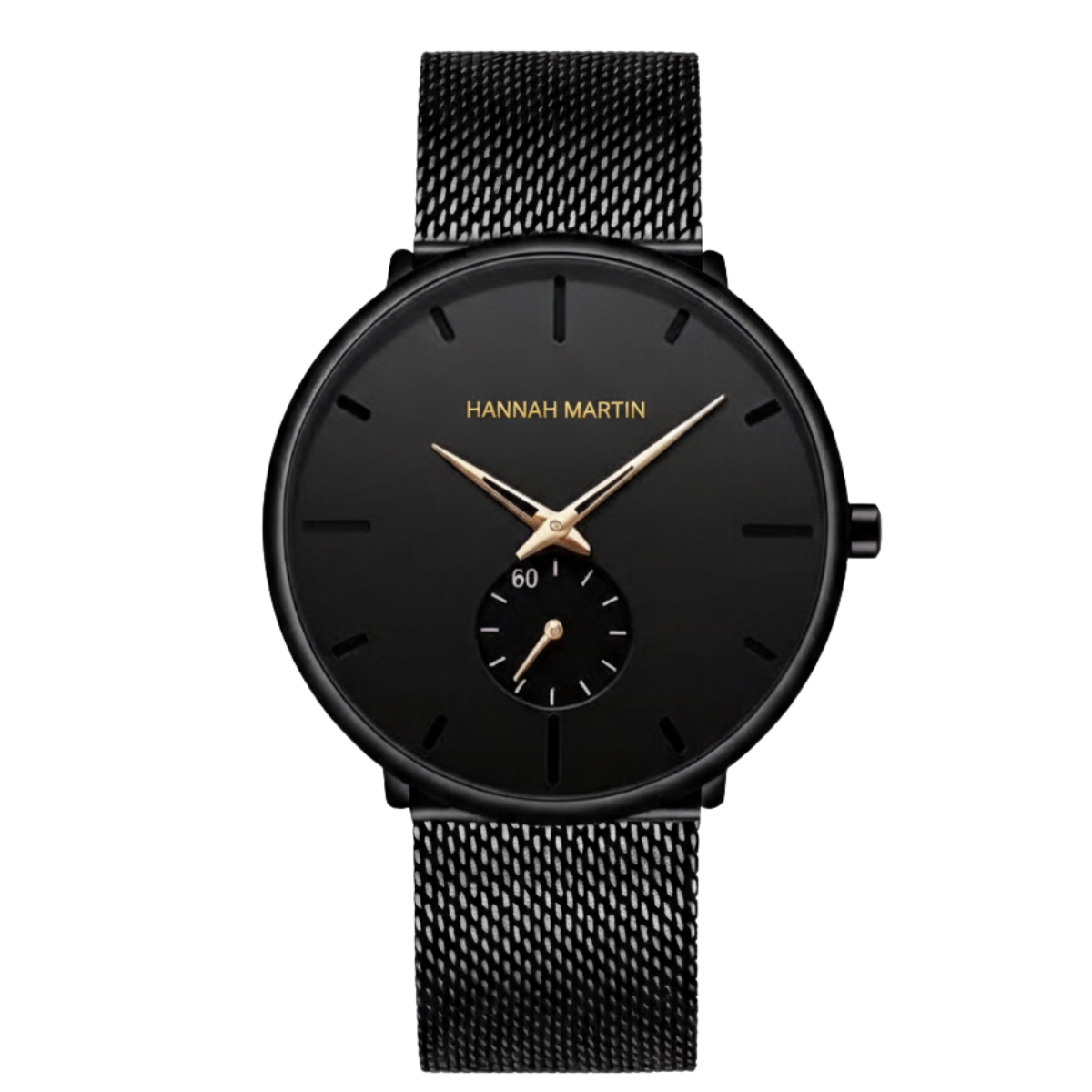 Reloj Hombre Sheffield Negro y Dorado 40mm