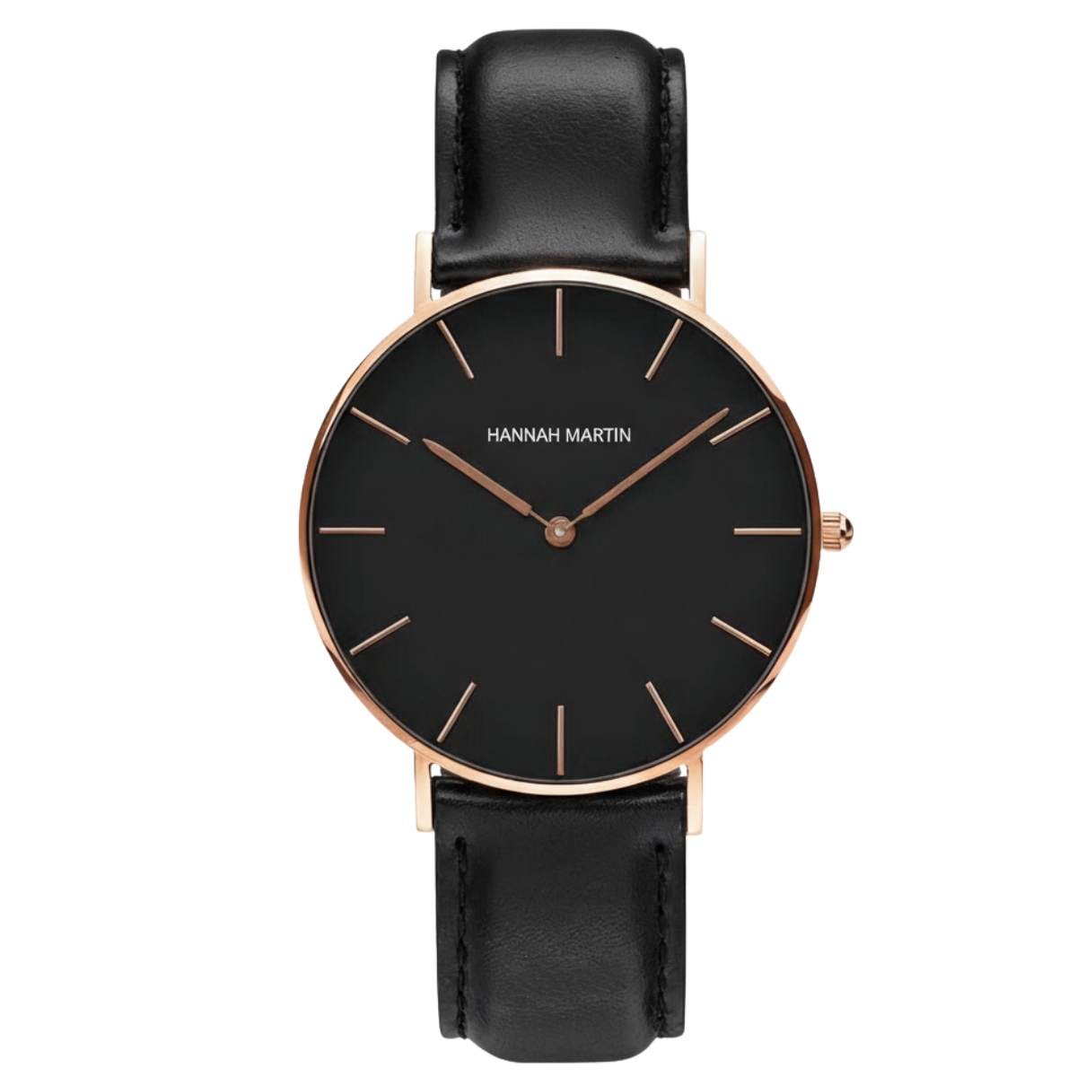 Reloj Hombre York Negro y Dorado 40mm