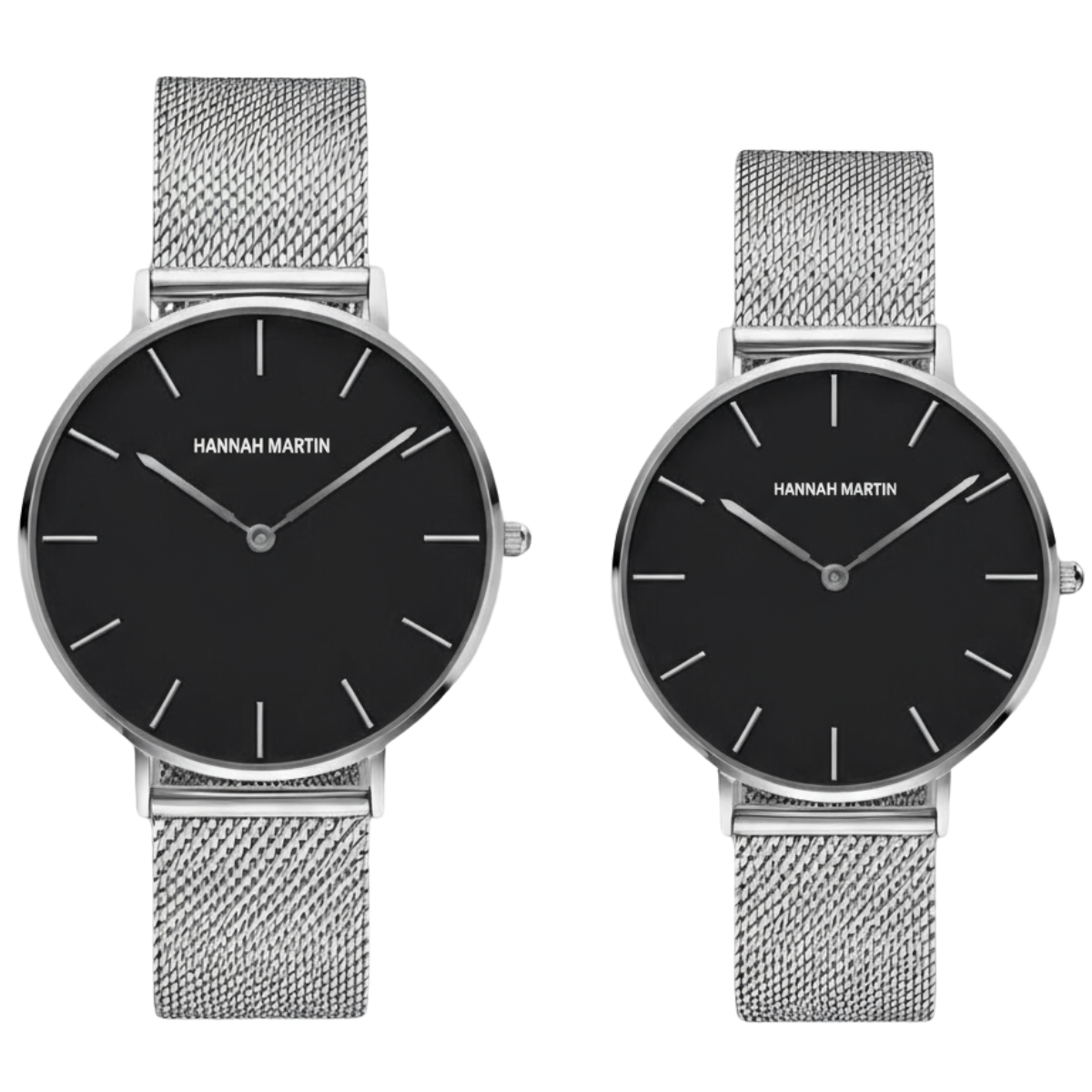 Conjunto de Relojes para Pareja Pack Norwich Blanco – Masculino y Femenino