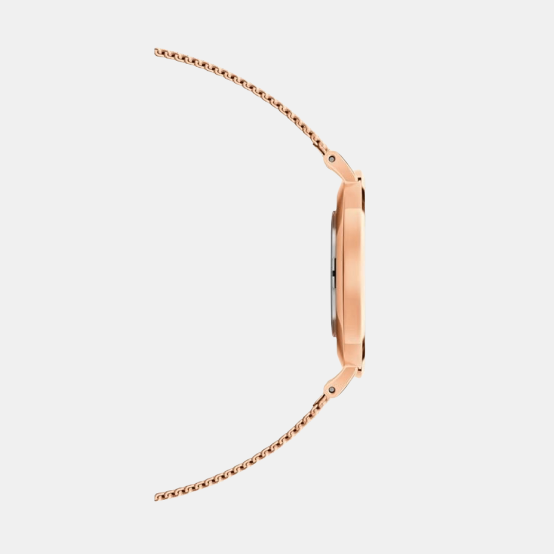 Reloj Femenino Negro y Rosé Gold  Dover 36mm