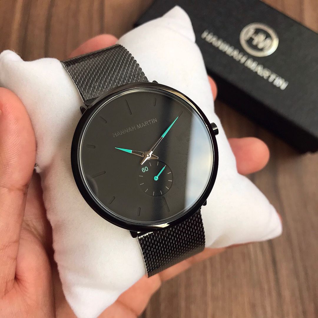 Reloj Hombre Sheffield Negro y Azul 40mm