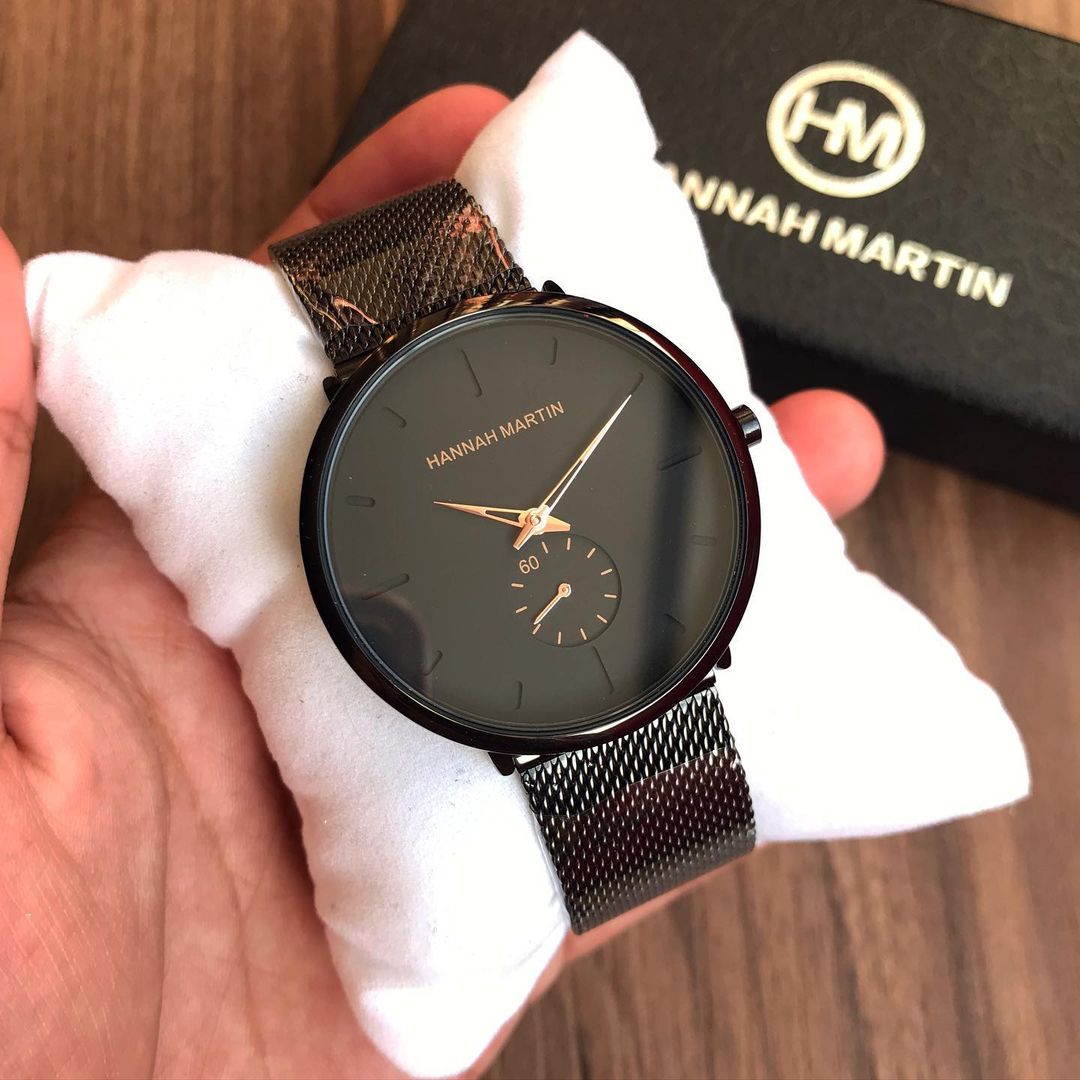 Reloj Hombre Sheffield Negro y Dorado 40mm