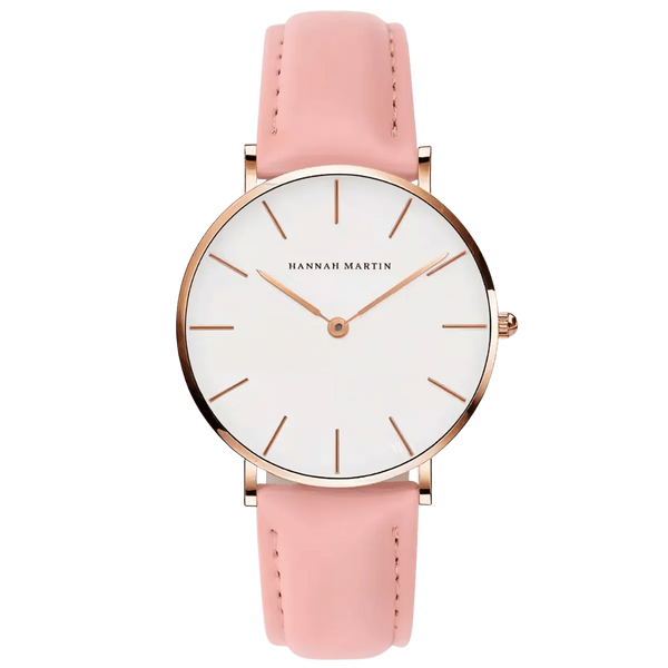Reloj de señora Rose Gold Cardiff 36mm - Hannah Martin