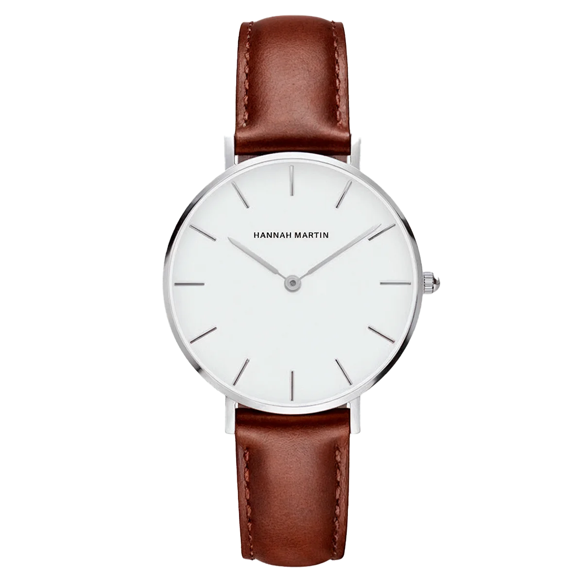 Reloj Mujer Blanco y Plata Chester 36mm