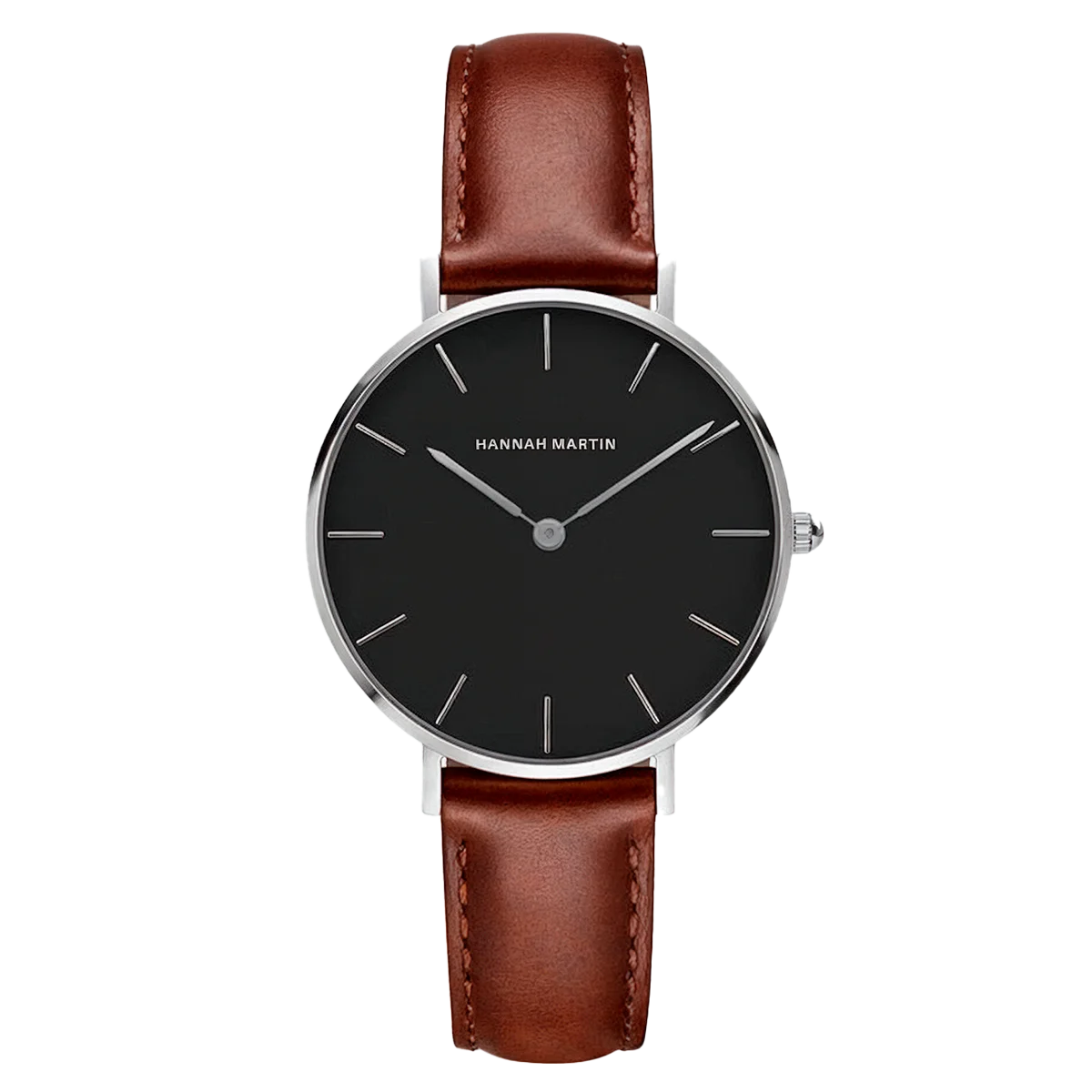 Reloj Mujer Negro y Plata Chester 36mm