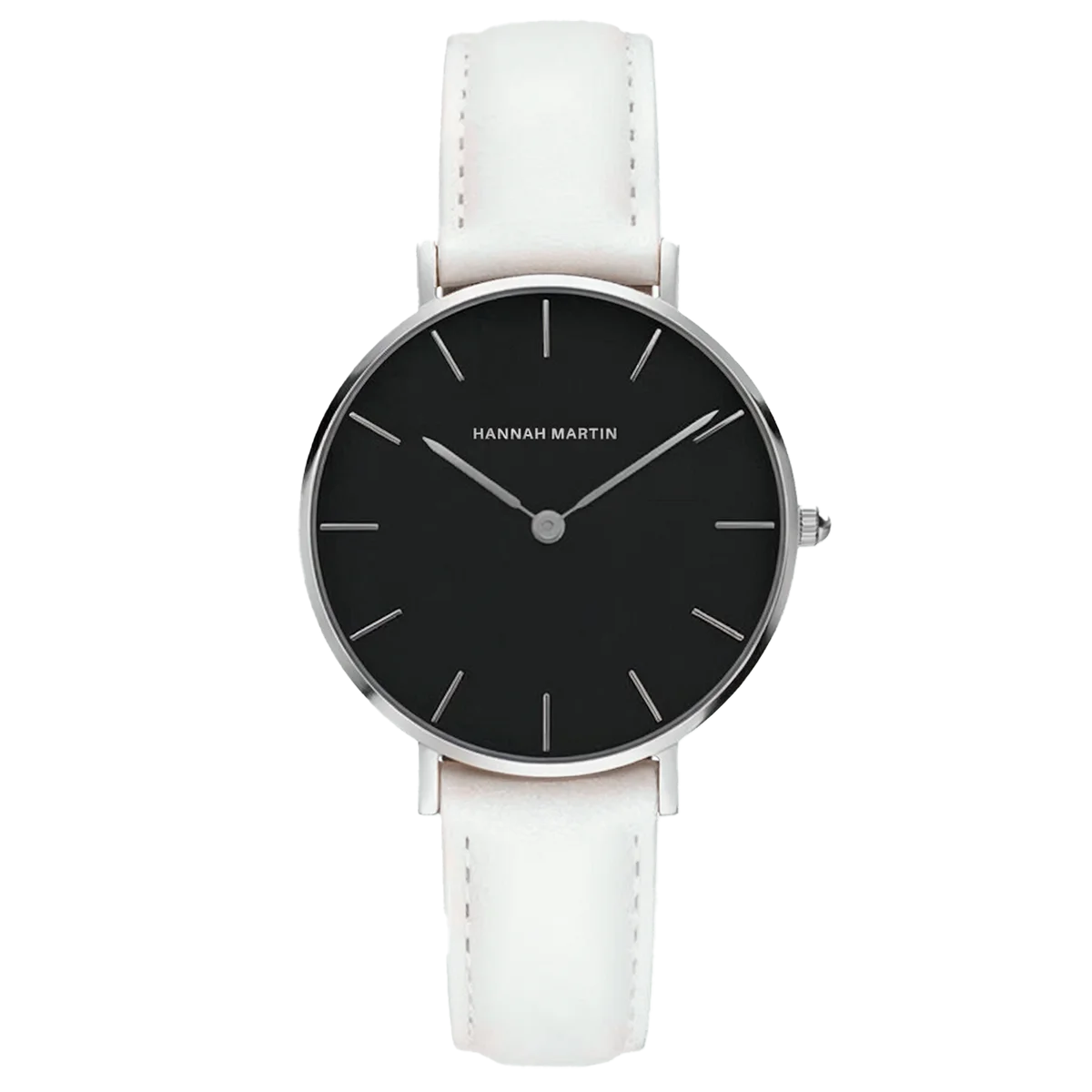 Reloj Mujer Negro y Plata Cardiff 36mm