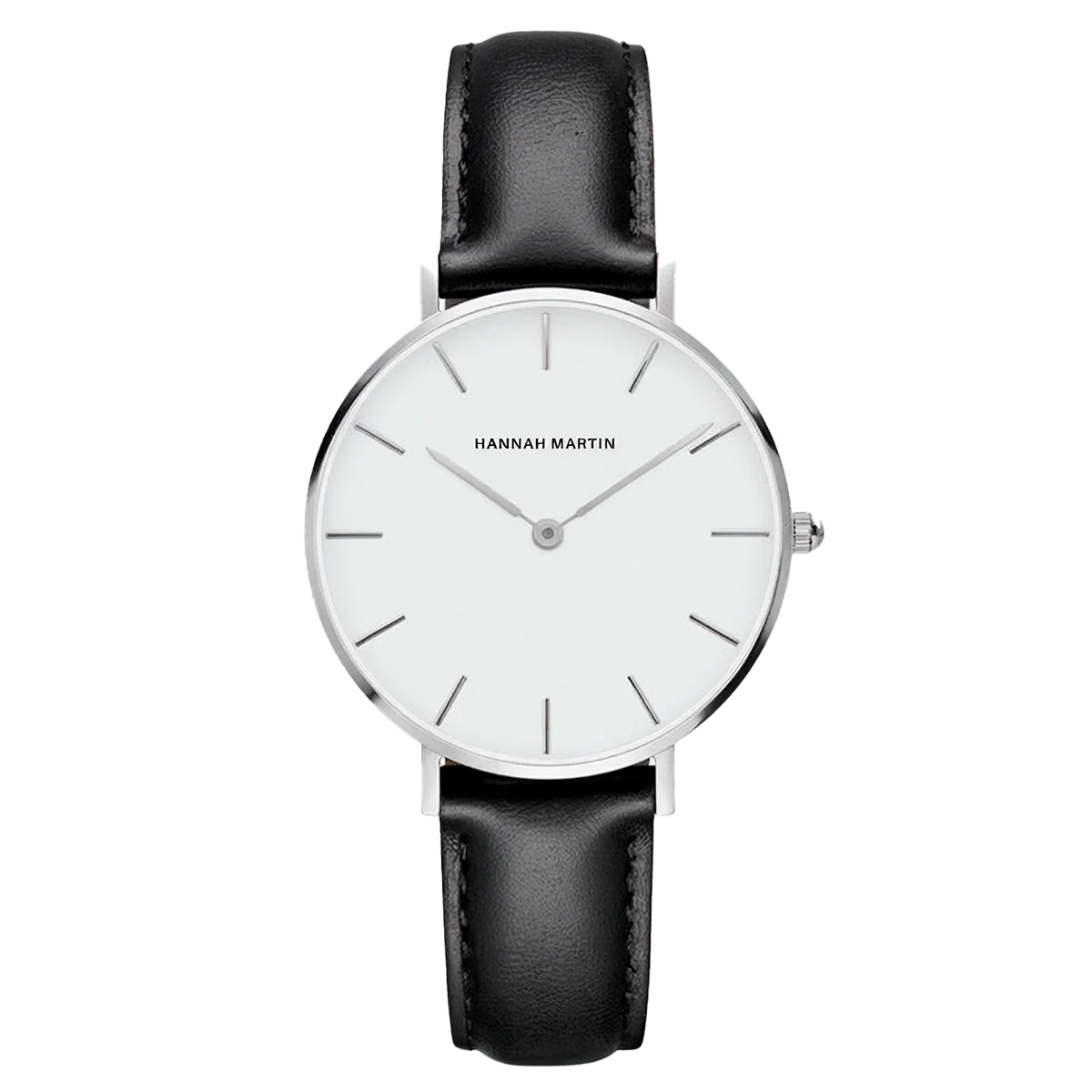 Reloj Mujer Blanco y Plata Belfast 36mm