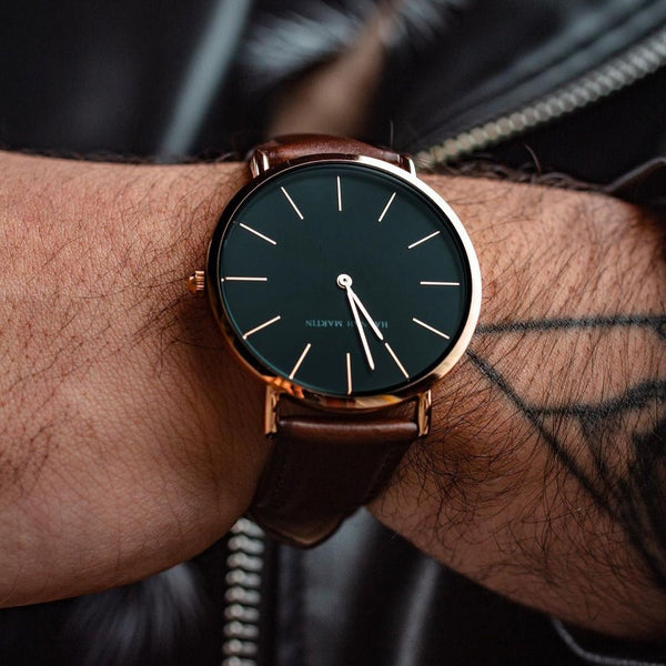 Reloj Hombre Glasgow Negro 40mm - Hannah Martin