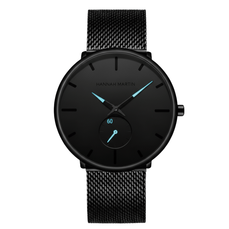 Reloj Hombre Negro Sheffield 40mm - Hannah Martin