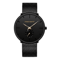 Reloj Hombre Negro Sheffield 40mm - Hannah Martin