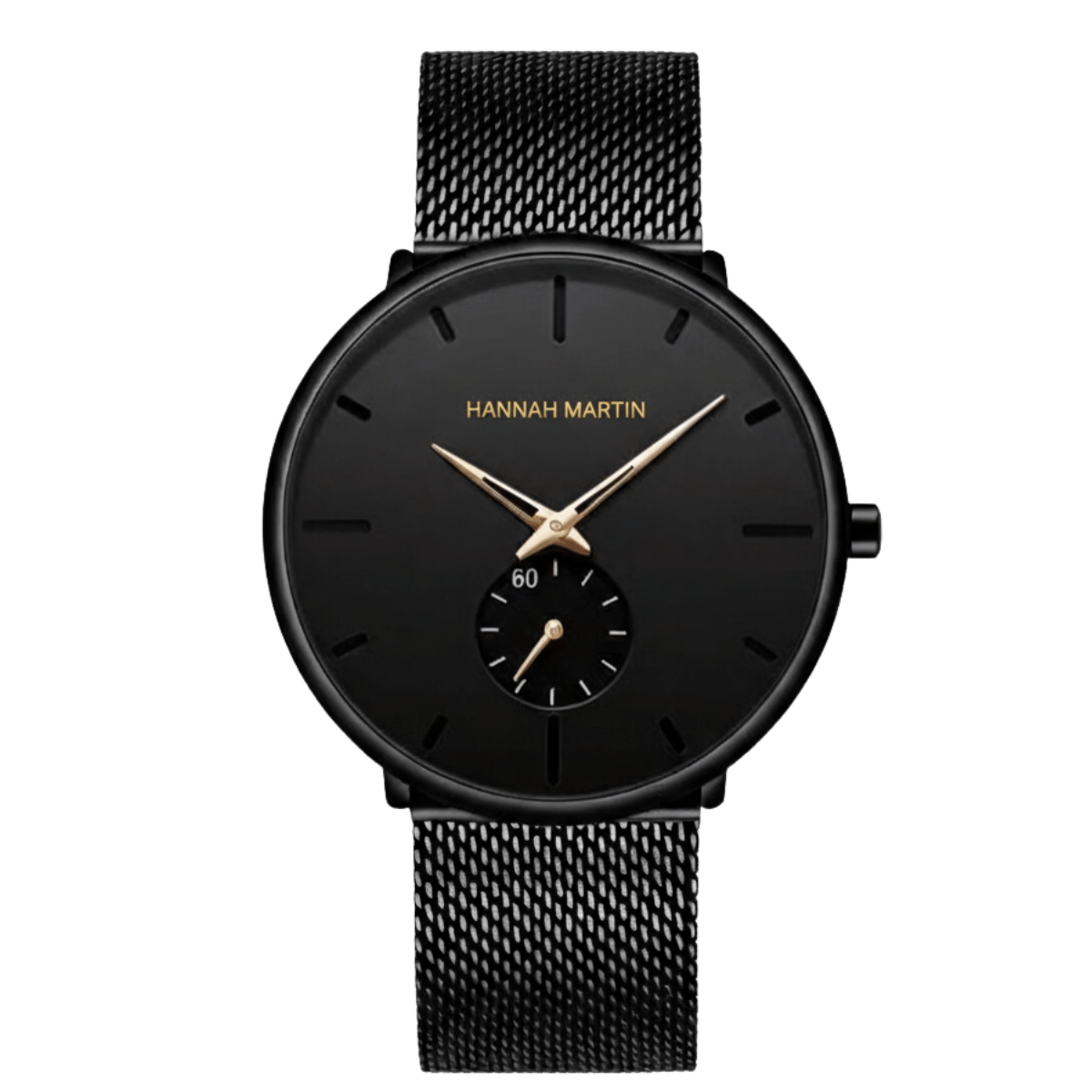Reloj Hombre Negro Sheffield 40mm - Hannah Martin