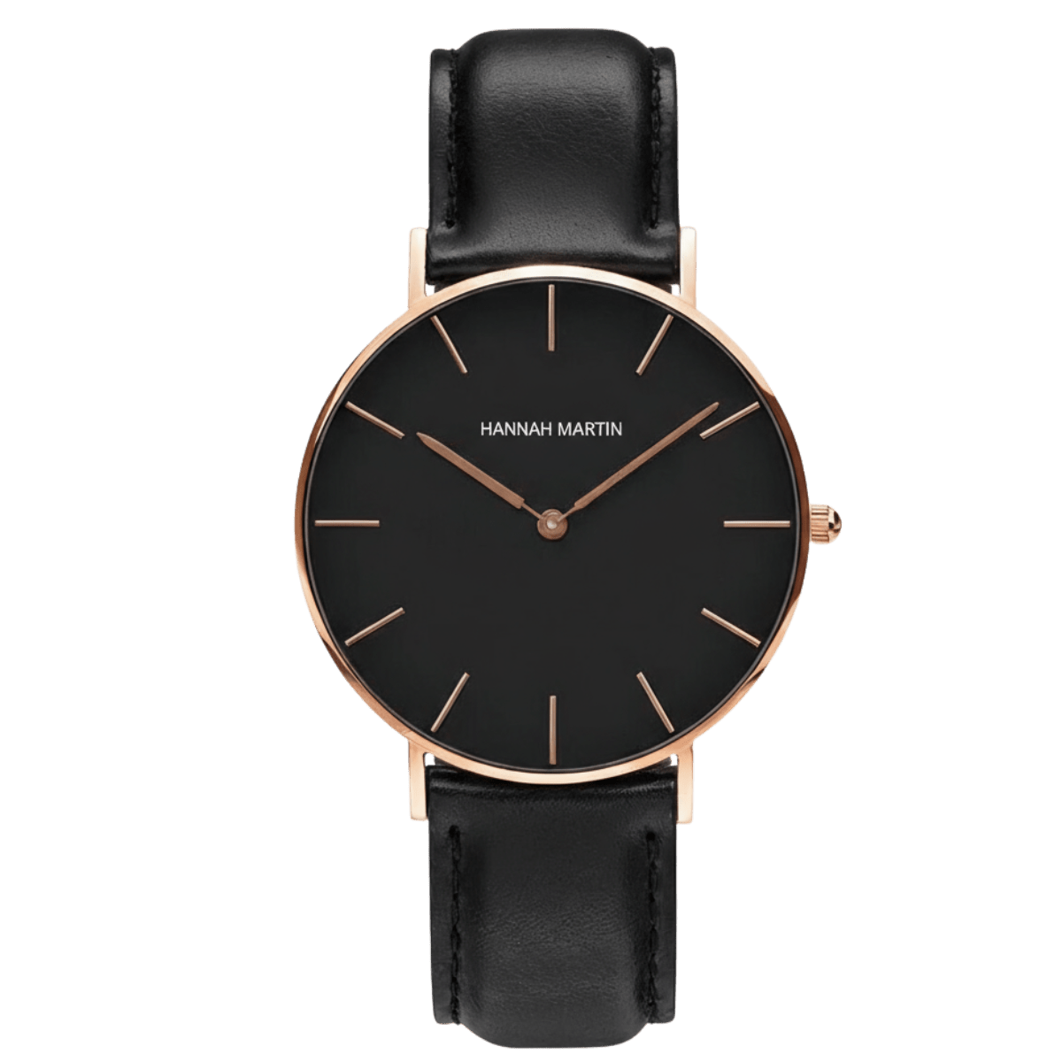 Reloj Hombre York Negro 40mm - Hannah Martin