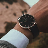 Reloj Hombre York Negro 40mm - Hannah Martin