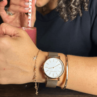 Reloj Mujer Dorado Darfield 36mm - Hannah Martin