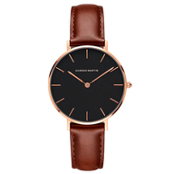 Reloj Mujer Negro Chester 36mm - Hannah Martin