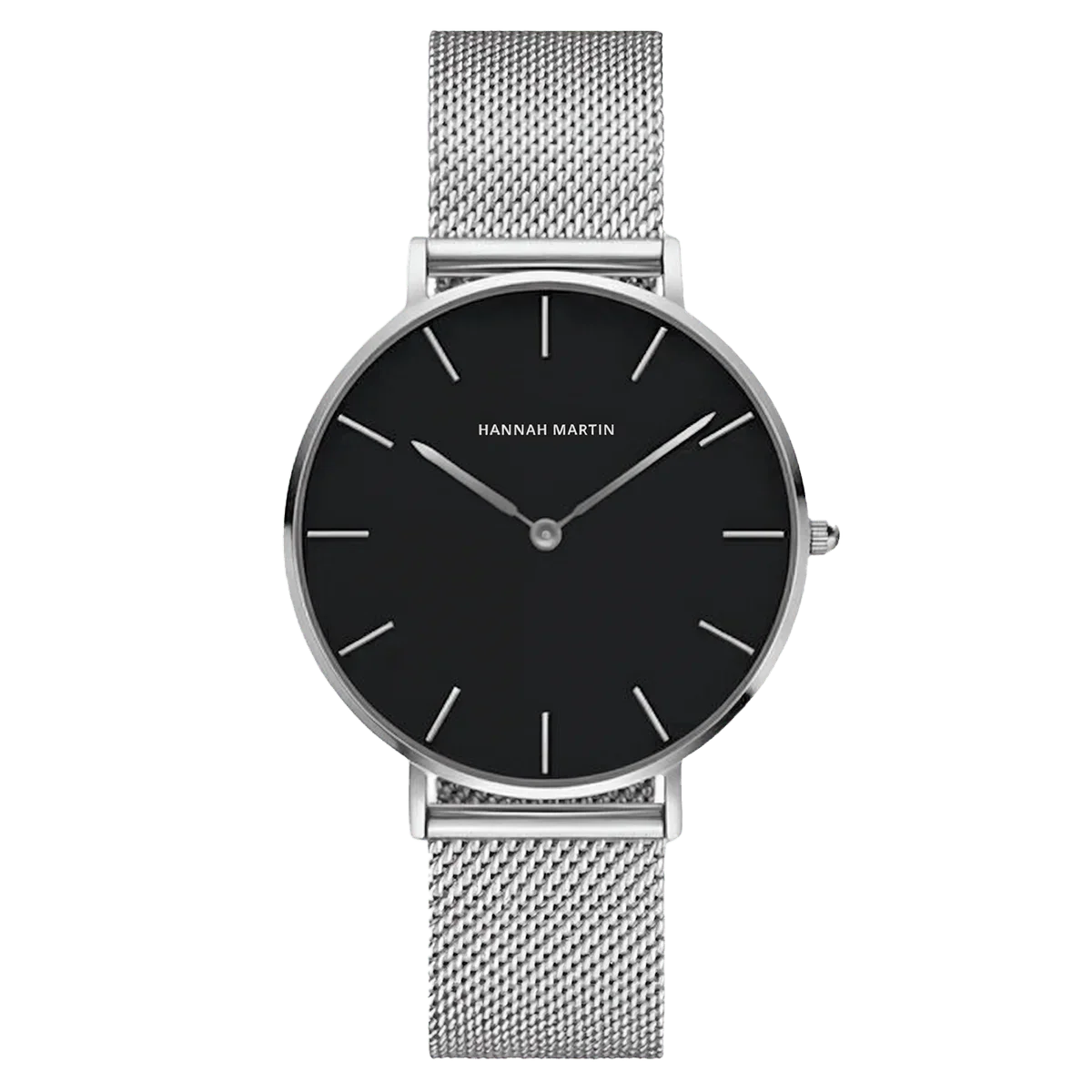 Reloj Mujer Negro Norwich 36mm - Hannah Martin