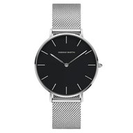 Reloj Mujer Negro Norwich 36mm - Hannah Martin