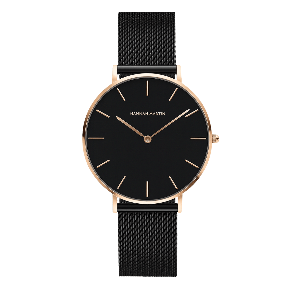 Reloj Mujer Negro Preston 36mm - Hannah Martin
