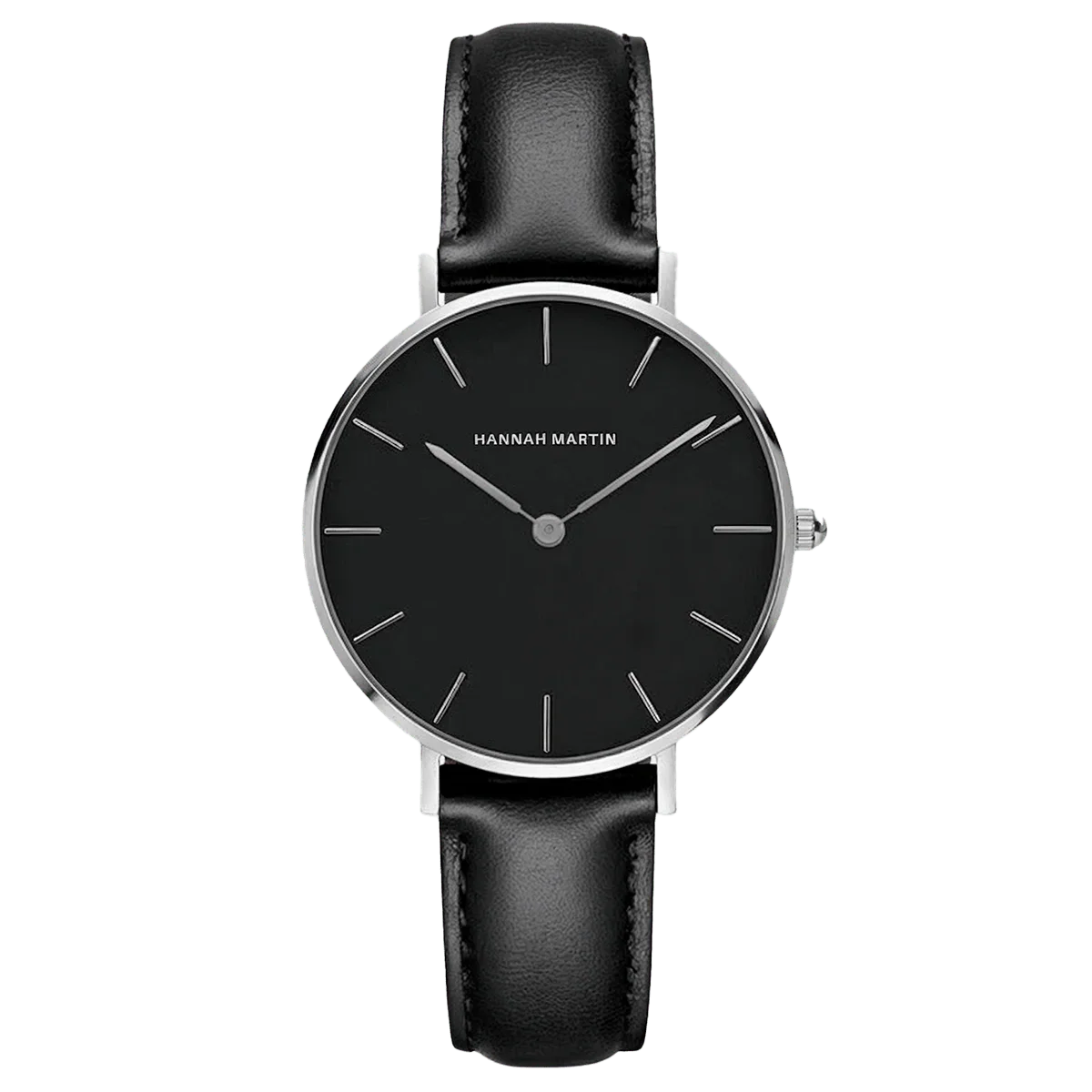 Reloj Mujer Negro y Rosé Gold Belfast 36mm - Hannah Martin